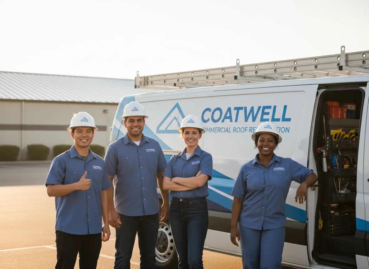 Commercial roof coating company in Sterling, UT